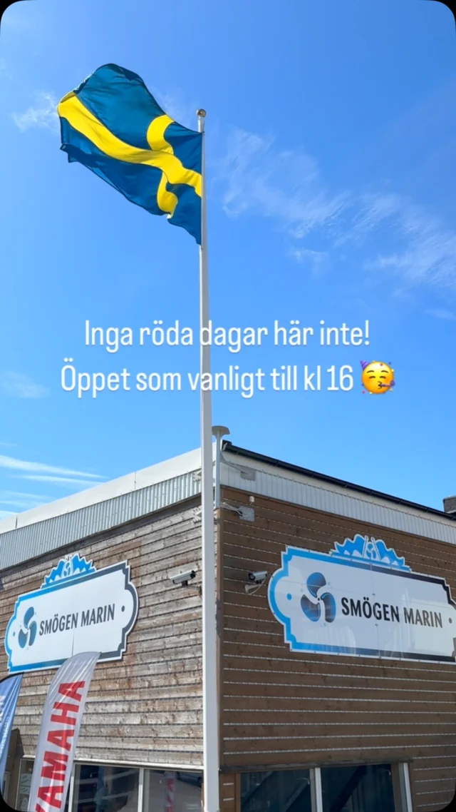 Äntligen är det MAJ 😍
Inga röda dagar här inte, öppet som vanligt till 16 🤩